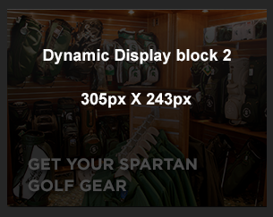 Get Your Spartan Golf Gear