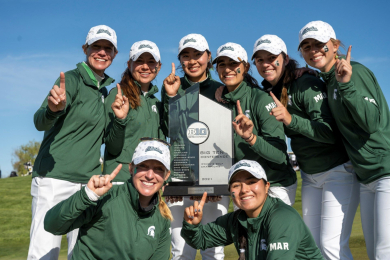 Michigan State Women are the 2021 big ten champions