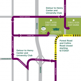 Detour Map